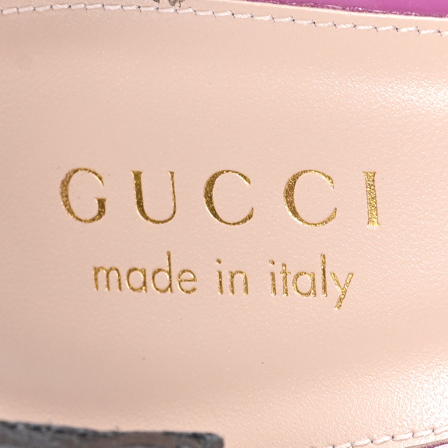 Gucci Vernice Crystal Nappa Charlotte Signoria 105 Slingback Pumps 40 Libre Pink 8 of 10
