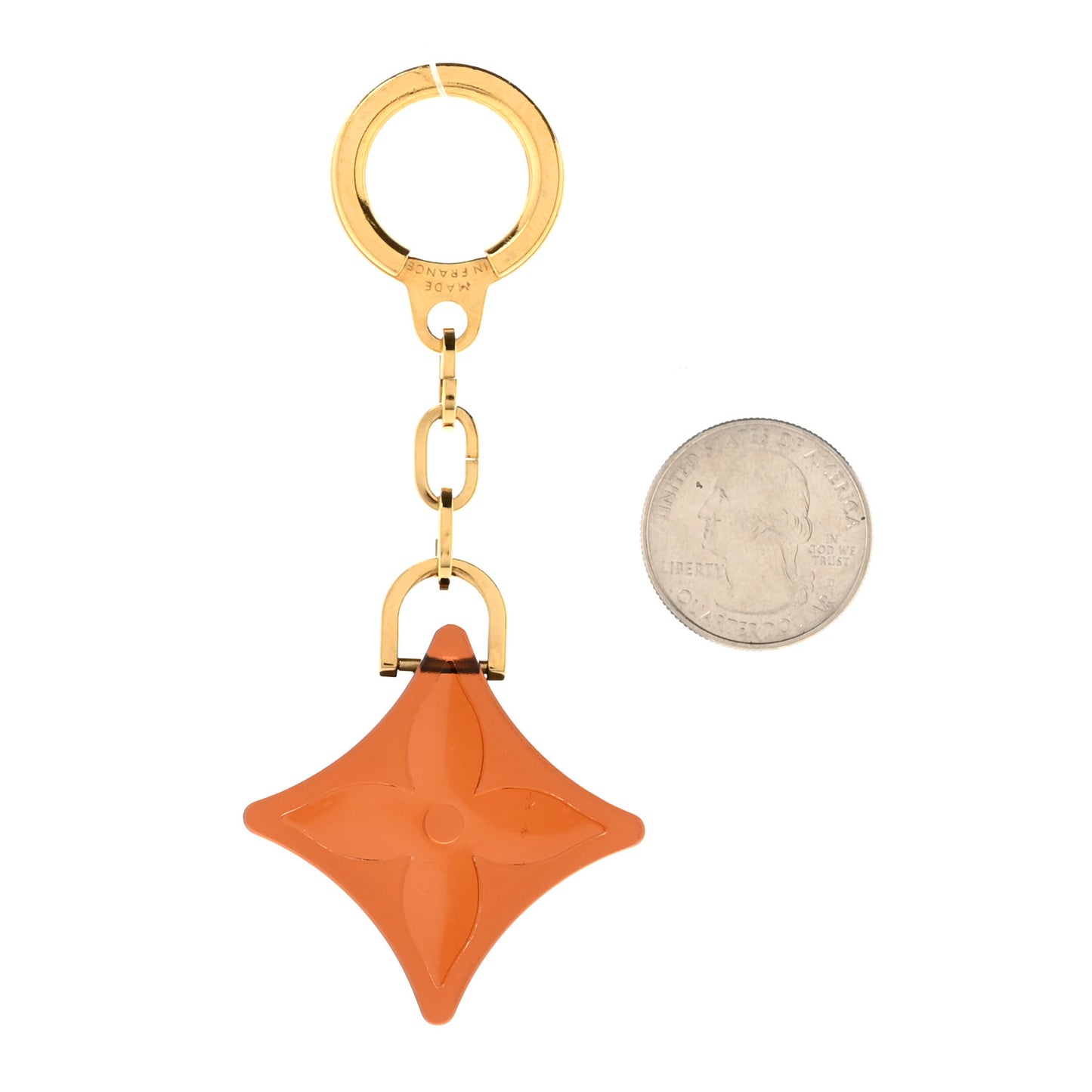 Resin Fleur Bag Charm