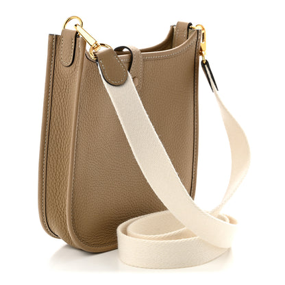 Hermes Taurillon Clemence Amazone Evelyne TPM Trench Craie 3 of 10