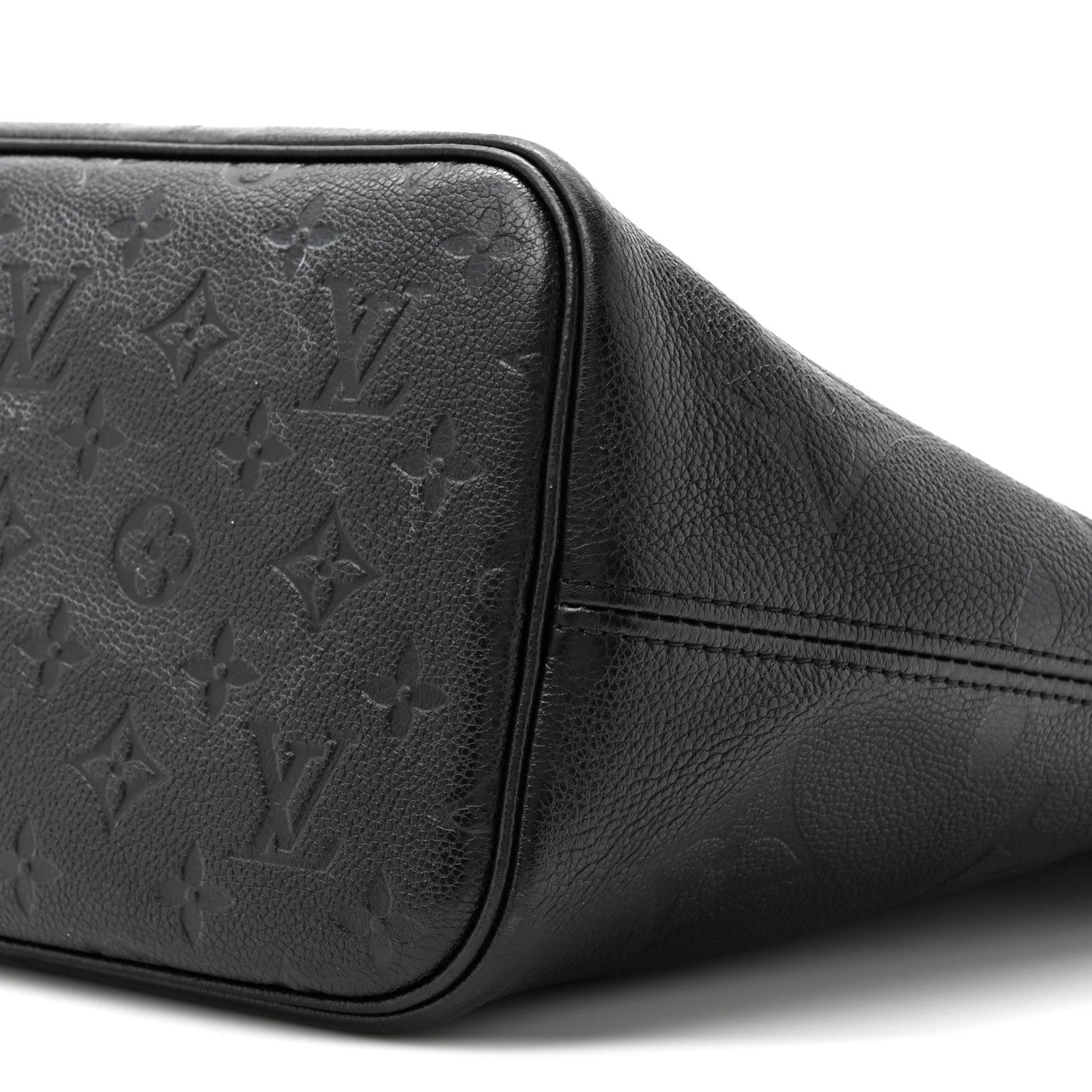 Louis Vuitton Empreinte Monogram Giant Neverfull MM Black 6 of 8