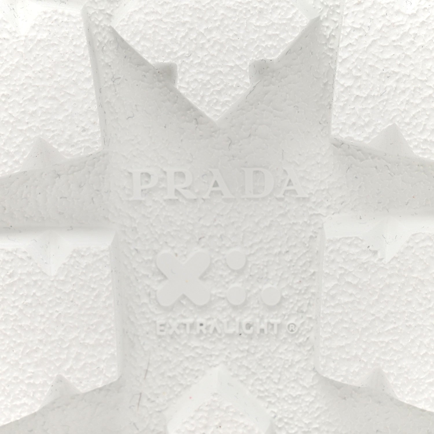 Prada Terry Cloth Logo Lug Sole 20mm Slide Sandals 36 Petalo Black 6 of 9