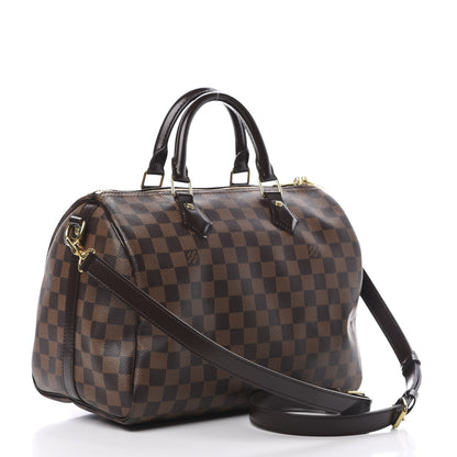 Louis Vuitton Damier Ebene Speedy Bandouliere 30 3 of 11