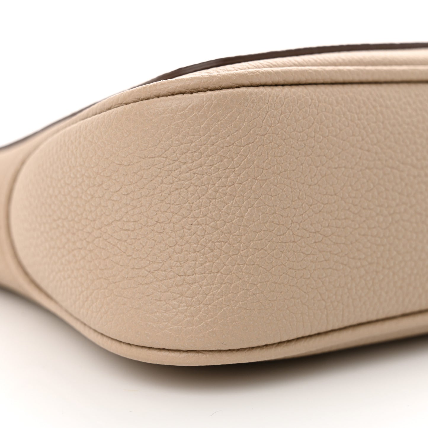Calfskin Mini Jennifer Shoulder Bag Silk Taupe