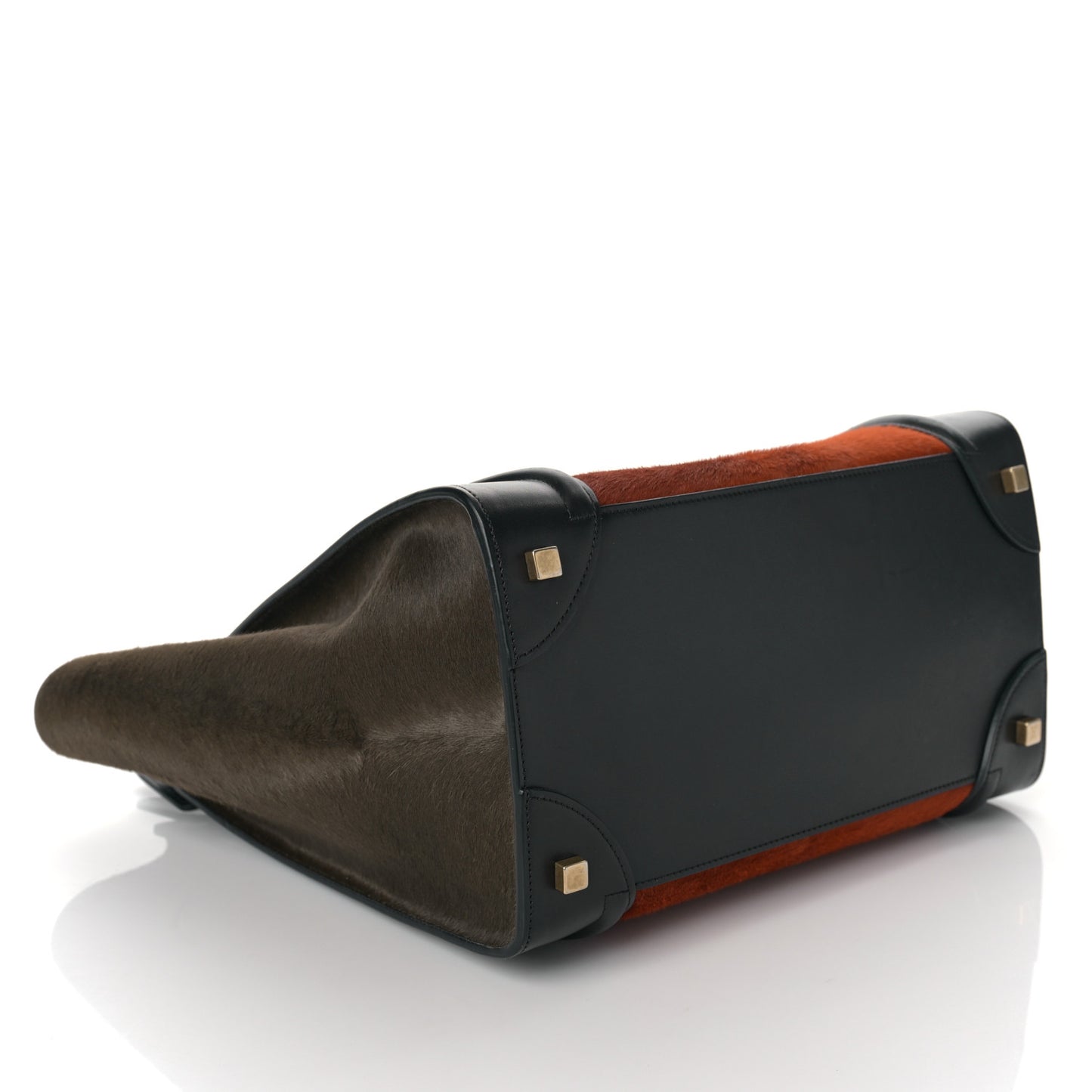 Pony Hair Mini Luggage Brick