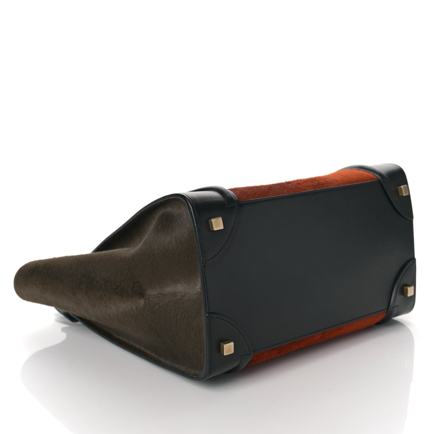 Celine Pony Hair Mini Luggage Brick 3 of 8