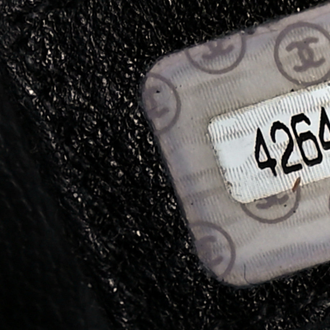 Chanel Calfskin Stitched Duffel Bag Black 7 of 20