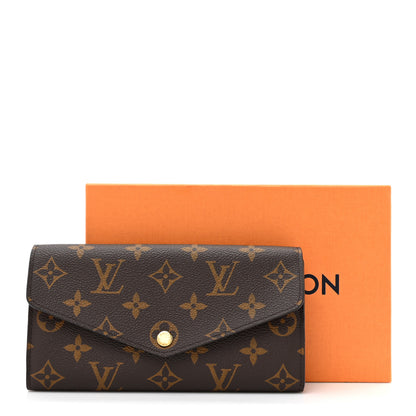 Louis Vuitton Monogram Sarah Wallet NM Coquelicot 10 of 10