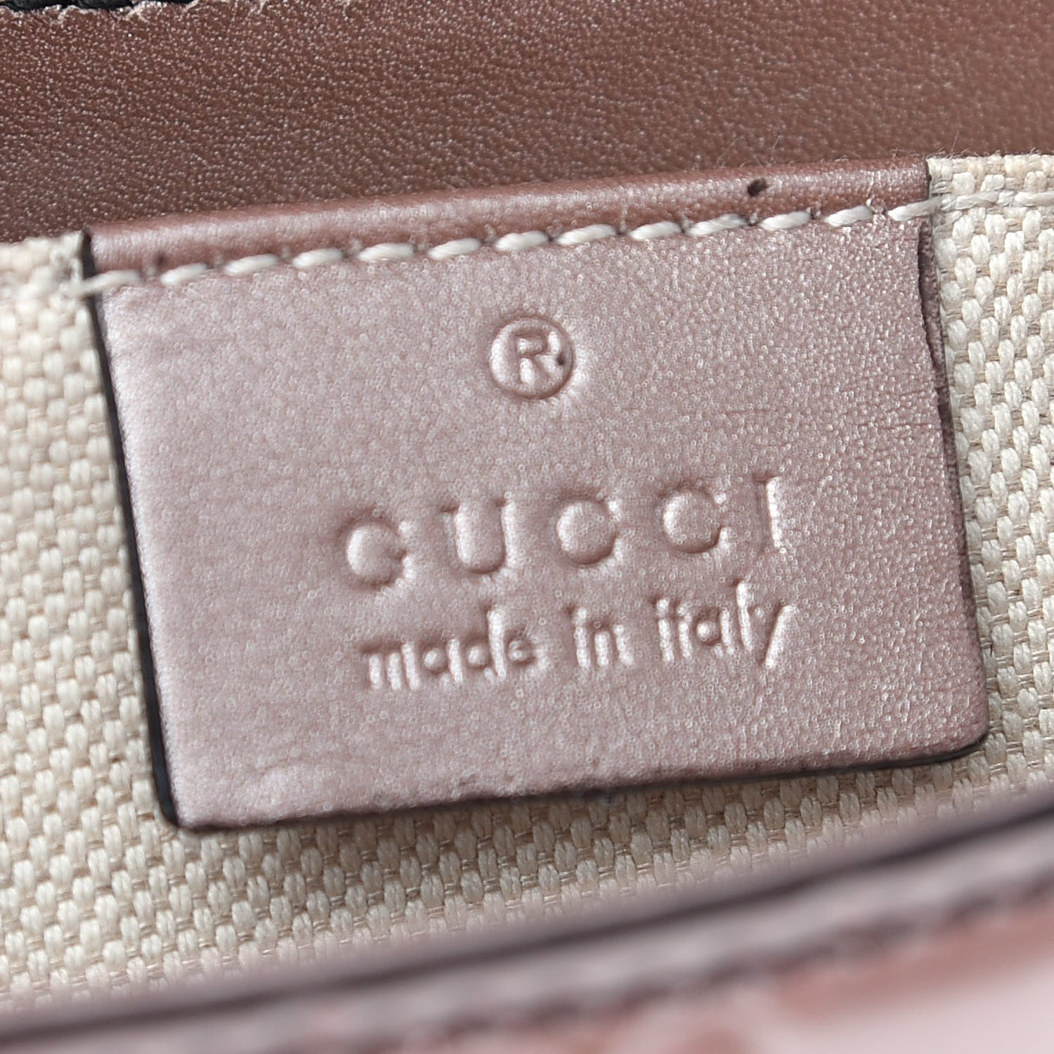 Gucci Shine Guccissima Medium Emily Chain Shoulder Bag Dark Cipria 5 of 8