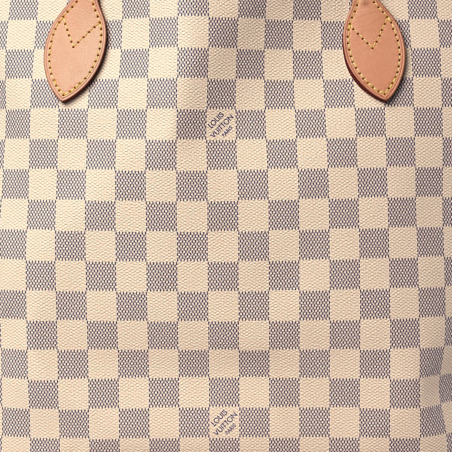 Damier Azur Neo Neverfull MM Rose Ballerine