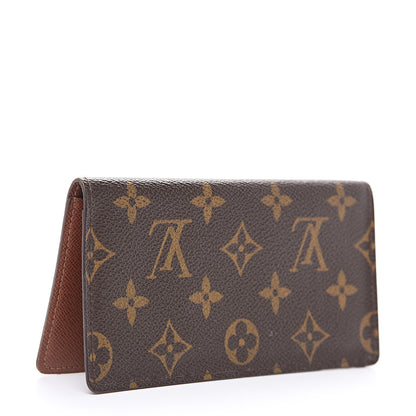 Louis Vuitton Monogram Simple Checkbook Holder Wallet Cover 2 of 6