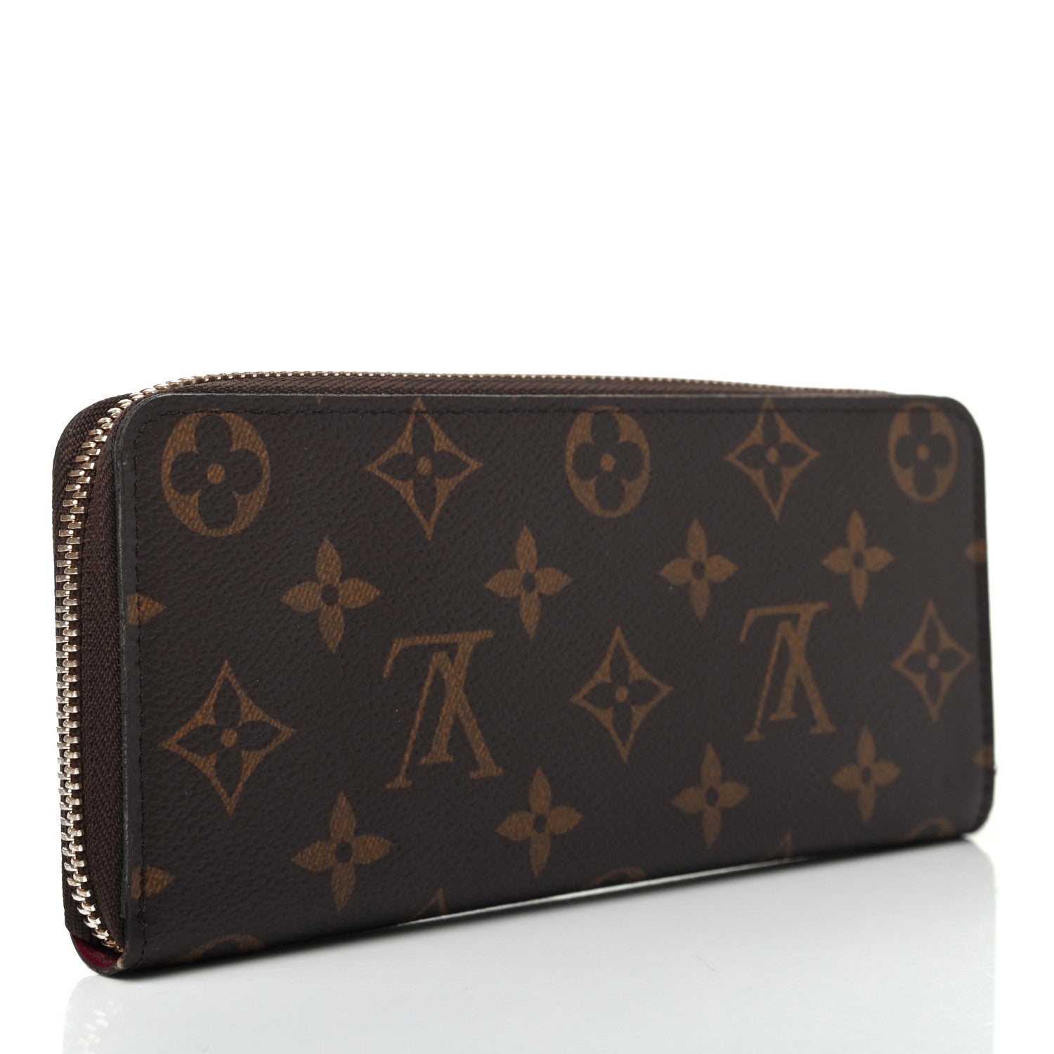 Louis Vuitton Monogram Clemence Wallet Fuchsia 3 of 7