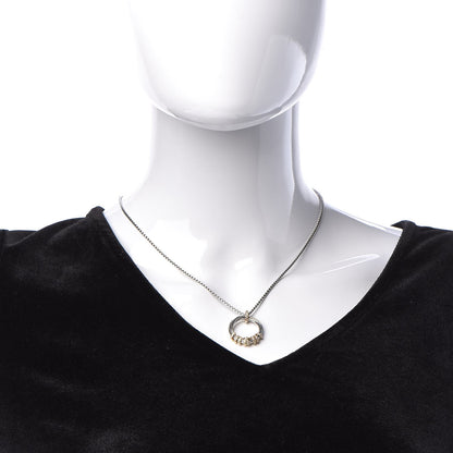 David Yurman Sterling Silver 18K Yellow Gold Diamond Helena Necklace 10 of 16