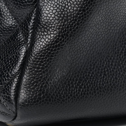 Chanel Caviar Quilted Petit Timeless Tote PTT Black 9 of 11
