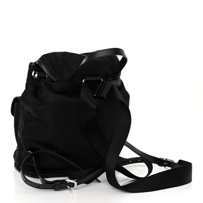 Prada Tessuto Nylon Vitello Backpack Black 4 of 11