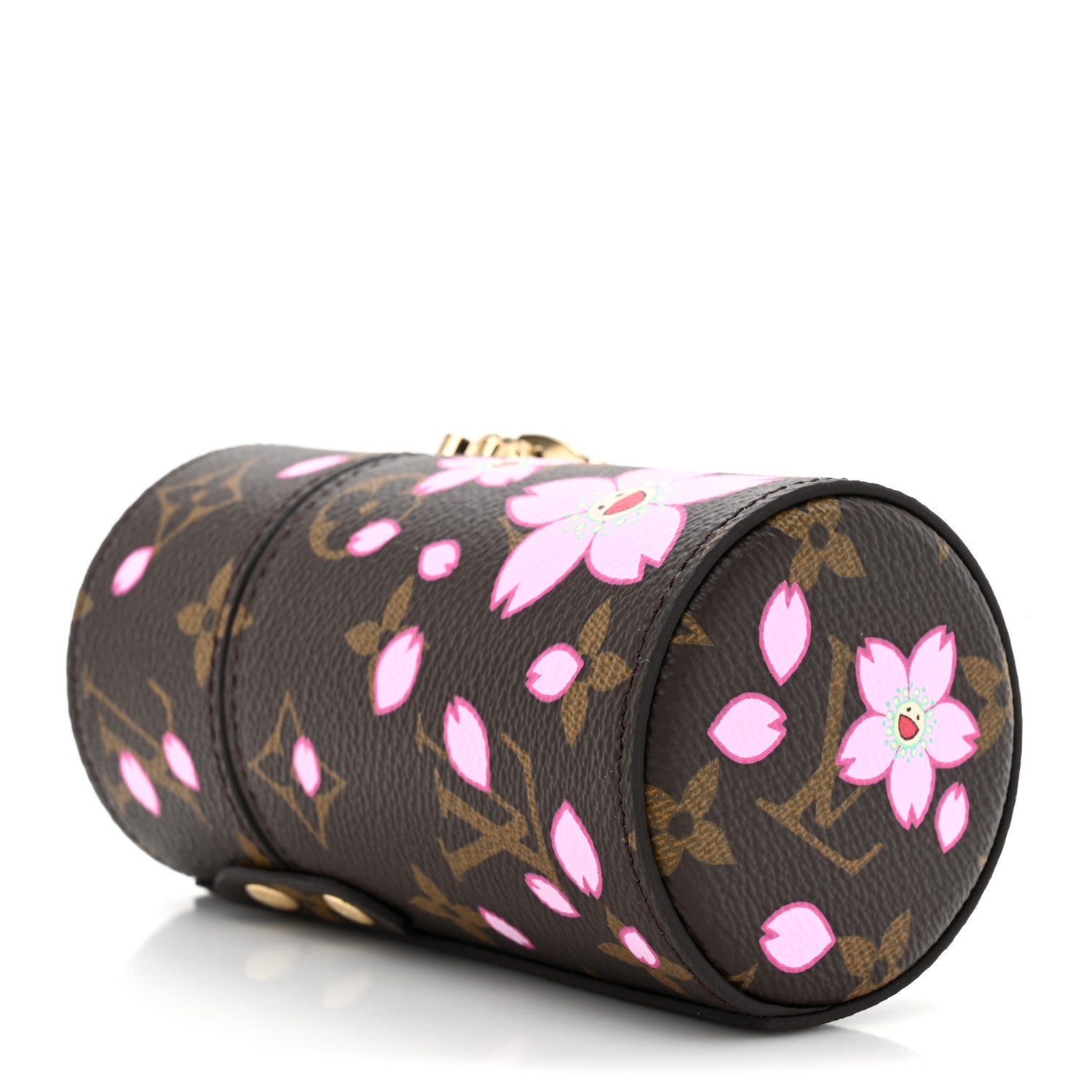 Louis Vuitton LV X TM Monogram Cherry Blossom 100ML Travel Case Sakura Brown 4 of 7