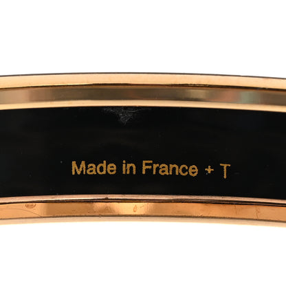 Hermes Enamel Printed Narrow Coaching Bracelet 70 5 of 5