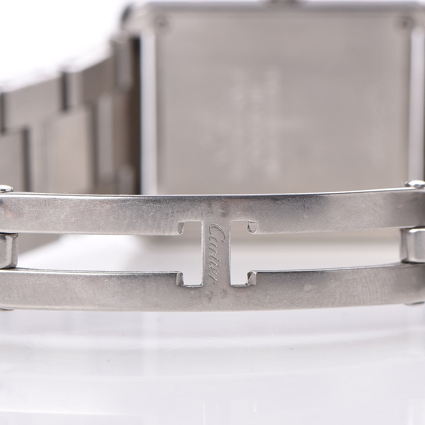 Stainless Steel 24mm Tank Solo Quartz Watch