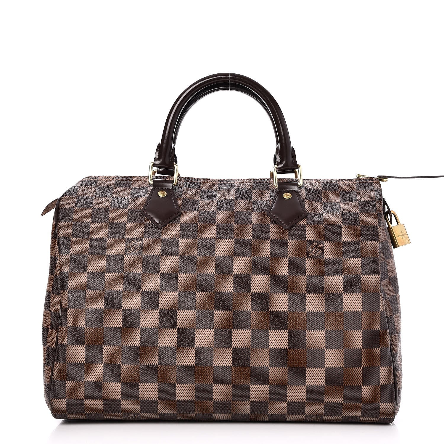 Louis Vuitton Damier Ebene Speedy 30 1 of 10