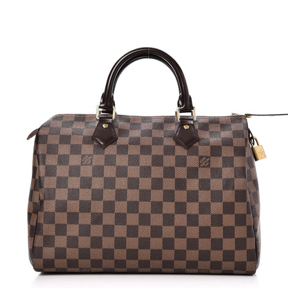 Louis Vuitton Damier Ebene Speedy 30 1 of 10