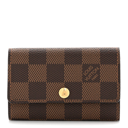Louis Vuitton Damier Ebene Multicles 6 Key Holder 1 of 8