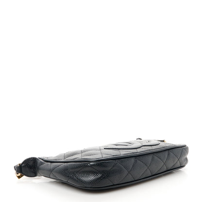 Chanel Caviar Quilted CC Shoulder Bag Black 4 of 12