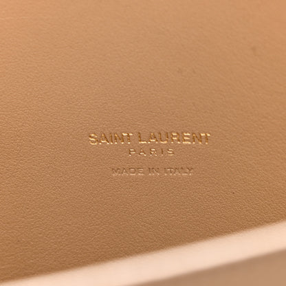 Saint Laurent Grained Calfskin Baby Sac De Jour Taupe 6 of 16