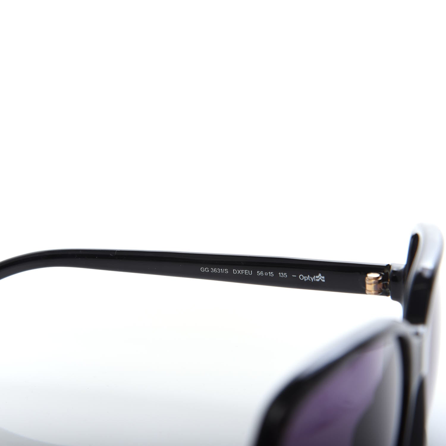 Gucci GG 3631/S Sunglasses Black 6 of 8