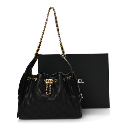 Chanel Caviar Quilted Small Chanel 25 Handbag Black 11 of 11