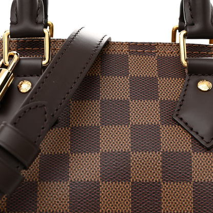 Louis Vuitton Damier Ebene Speedy Bandouliere 25 7 of 10