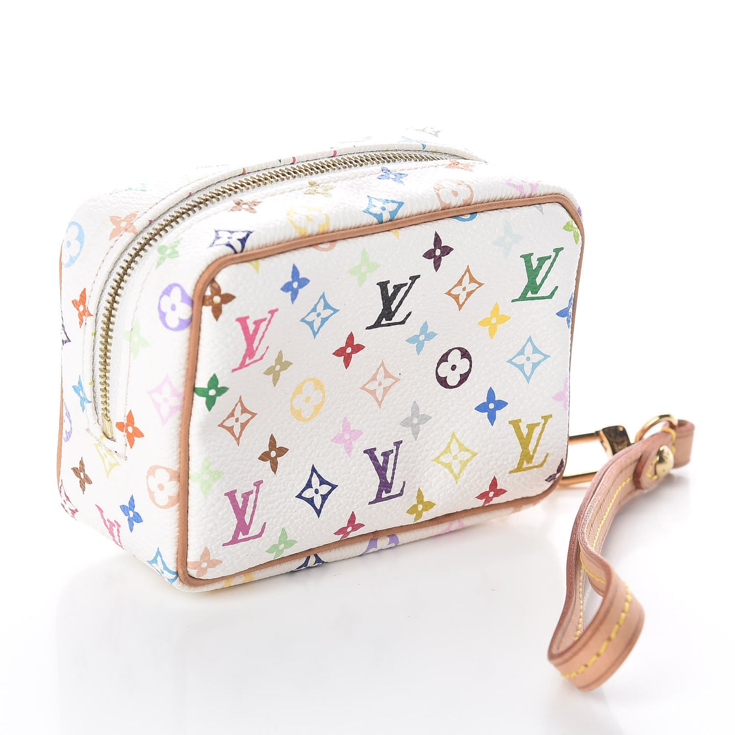 Monogram Multicolor Trousse Wapity White