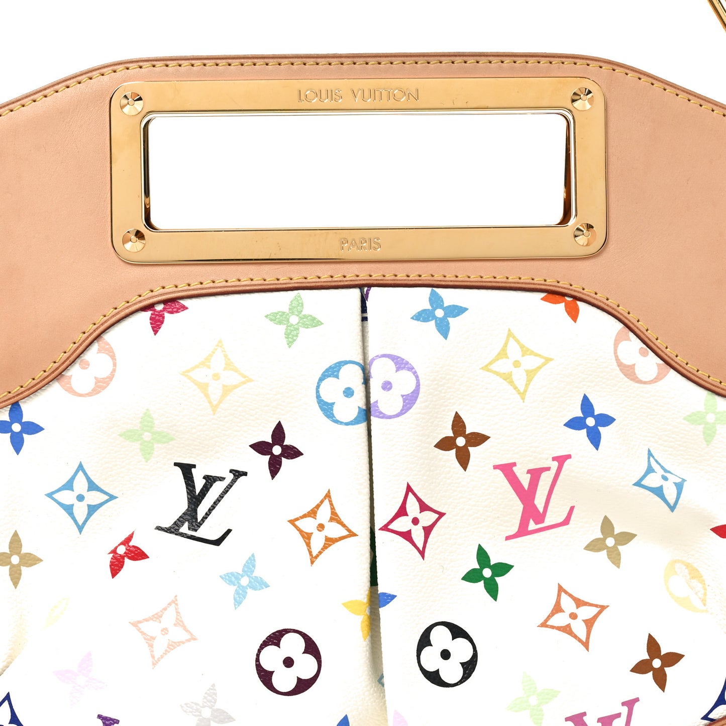 Monogram Multicolor Judy MM White