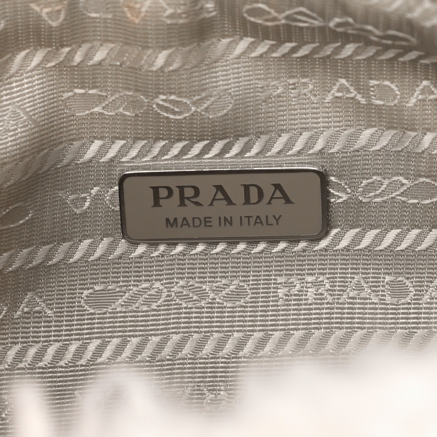 Prada Cashmere Mini Re-Edition 2000 Bag Naturale 8 of 9