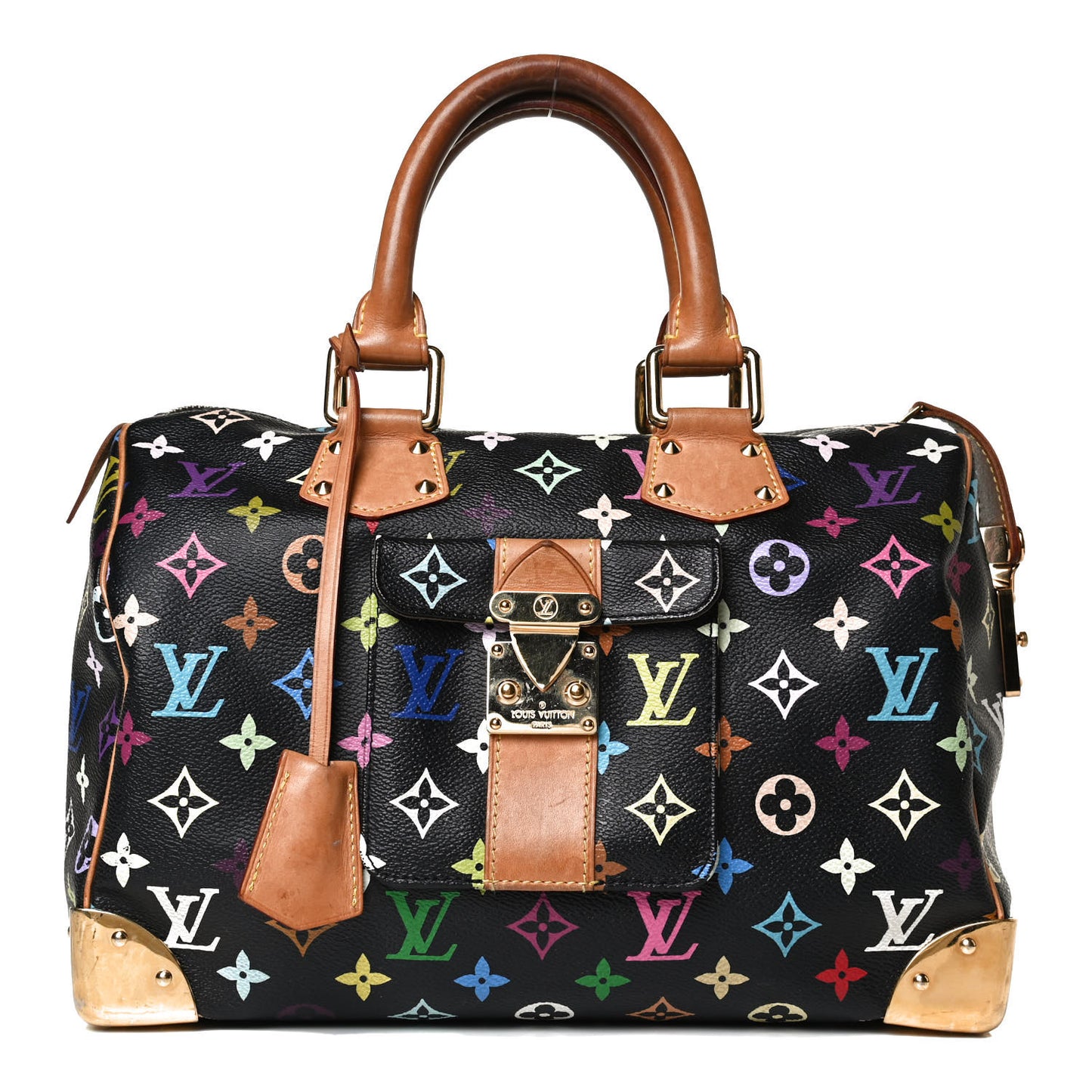 Monogram Multicolor Speedy 30 Black