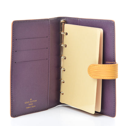 Louis Vuitton Epi Small Ring Agenda Cover Tassil 5 of 10