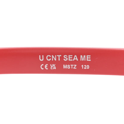 Chrome Hearts U Cnt Sea Me Sunglasses Red 6 of 8