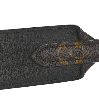 Louis Vuitton Monogram Bandouliere Shoulder Strap Black 5 of 6