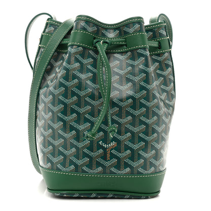 Goyard Goyardine Petit Flot Bucket Bag PM Green 1 of 9
