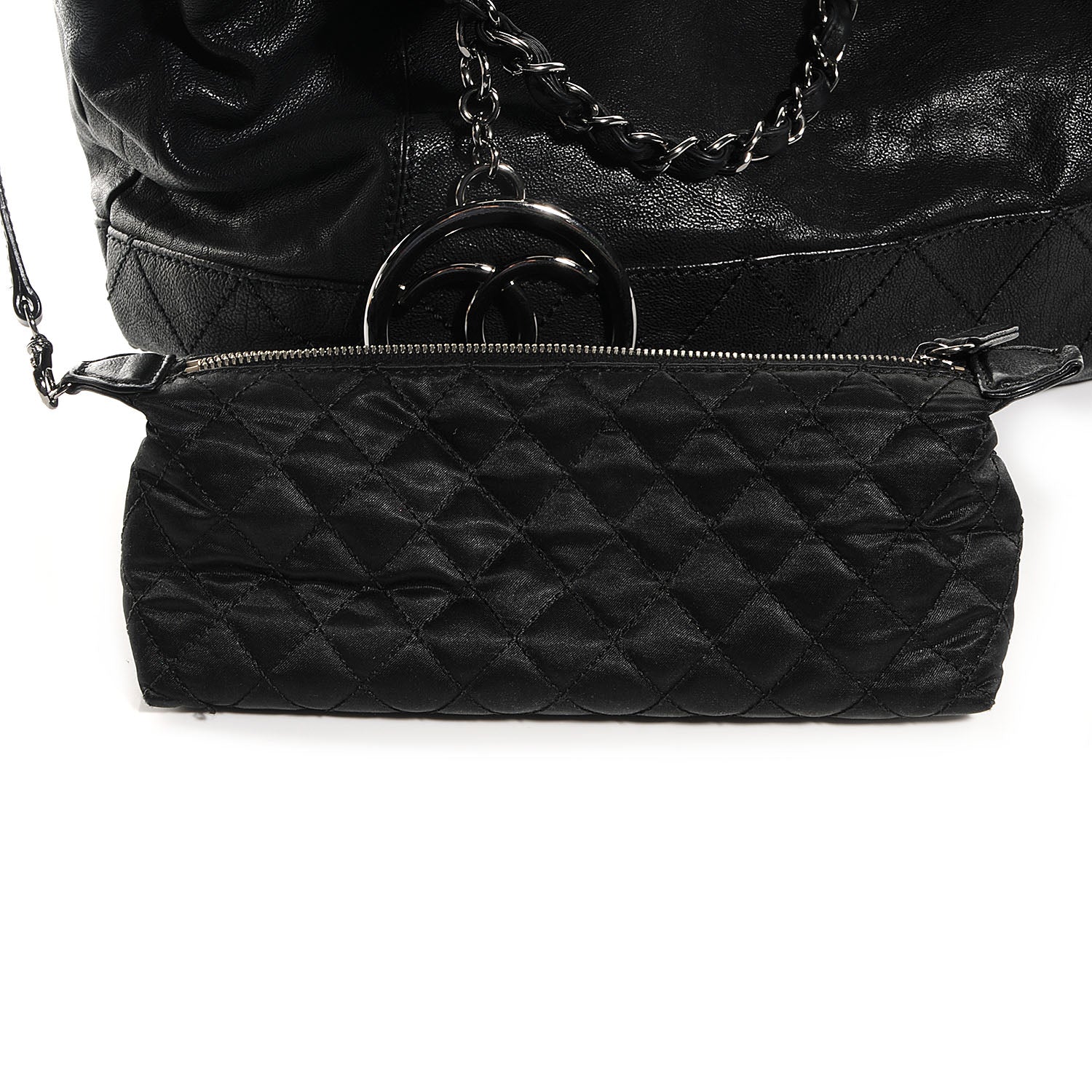 Chanel Calfskin Baby Coco Cabas Black 8 of 8