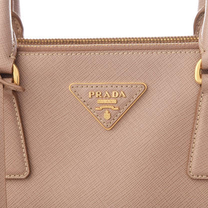 Prada Saffiano Small Galleria Double Zip Tote Cammeo 8 of 8