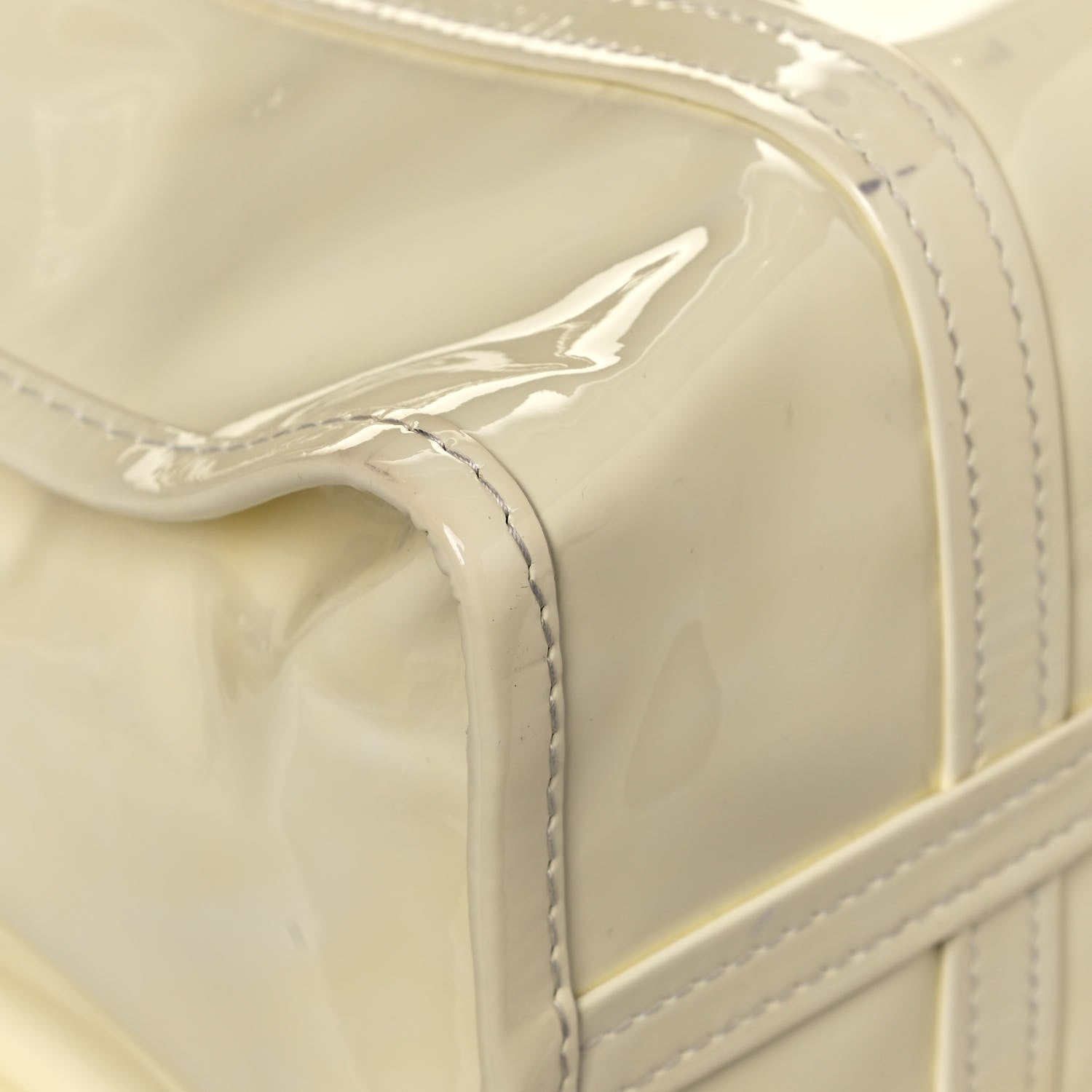 Balenciaga Patent S Bazar Shopper Tote White 8 of 17