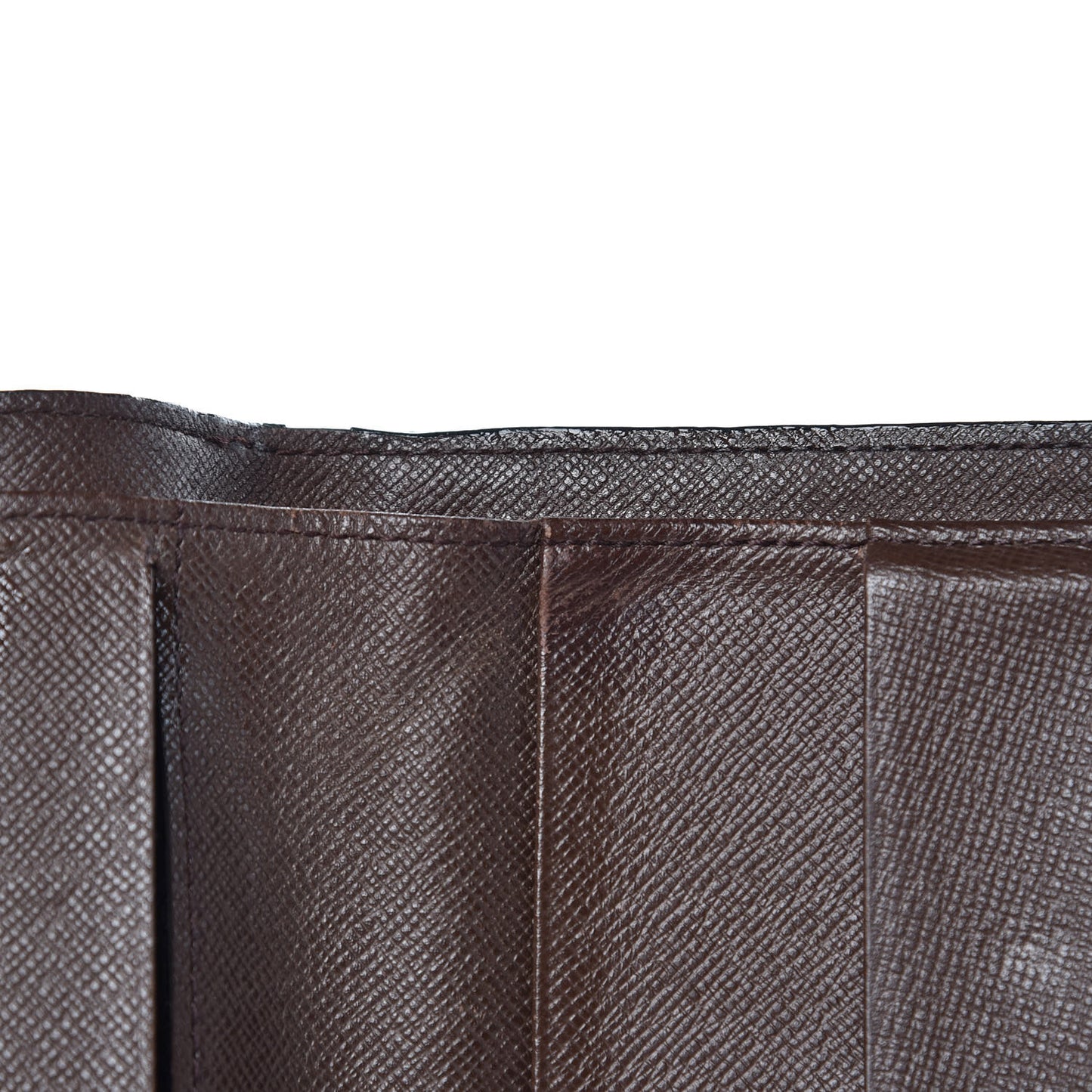 Damier Ebene Zippe Zipped Compact Wallet