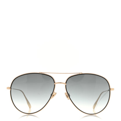 Christian Dior Society 3 Aviator Sunglasses Blue 3 of 10