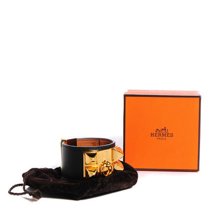 Hermes Chamonix Collier de Chien CDC Small Bracelet Black 7 of 7