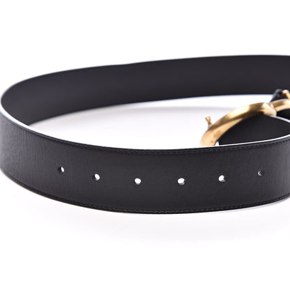 Gucci Calfskin Double G 40mm Belt 80 32 Black 6 of 7
