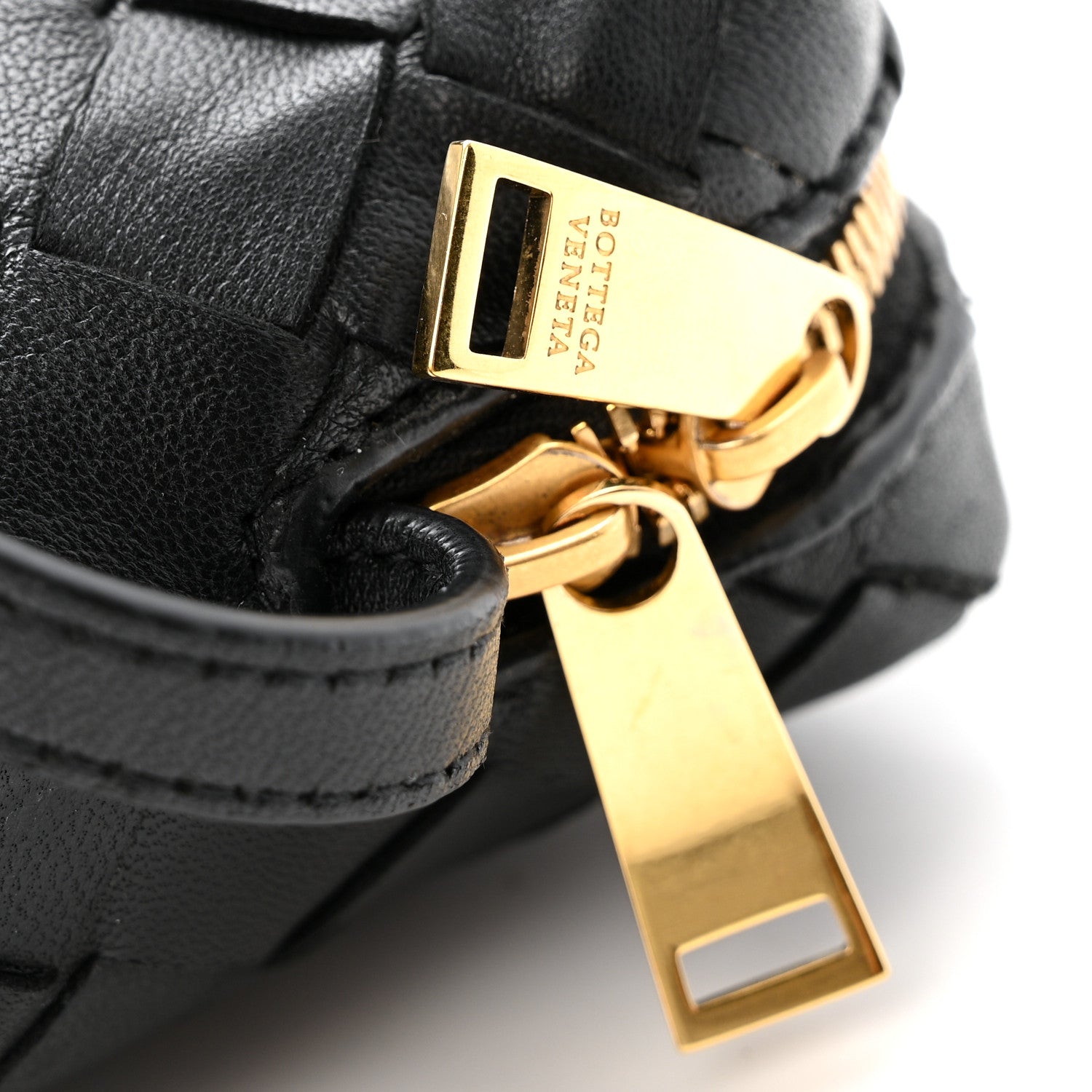 Bottega Veneta Nappa Intrecciato Mini Loop Camera Bag Black 11 of 13