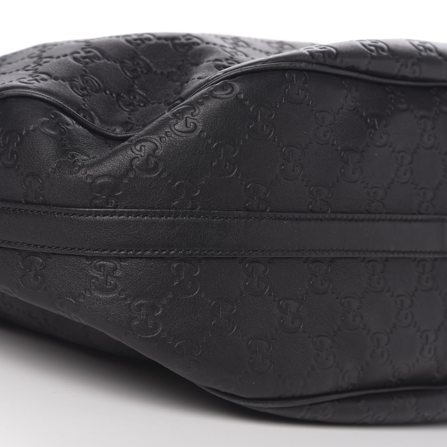 Gucci Guccissima Large GG Twins Hobo Black 8 of 10