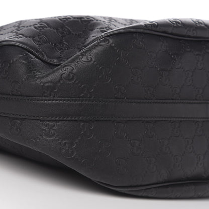 Gucci Guccissima Large GG Twins Hobo Black 8 of 10