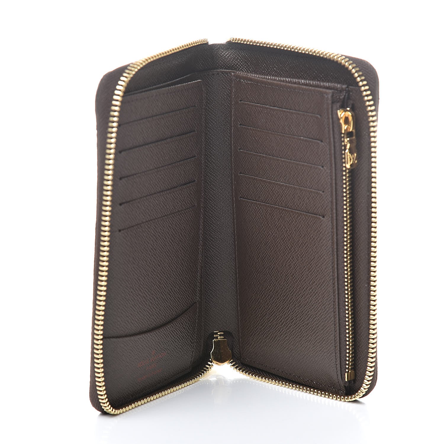 Louis Vuitton Damier Ebene Zippy Compact Wallet 5 of 7