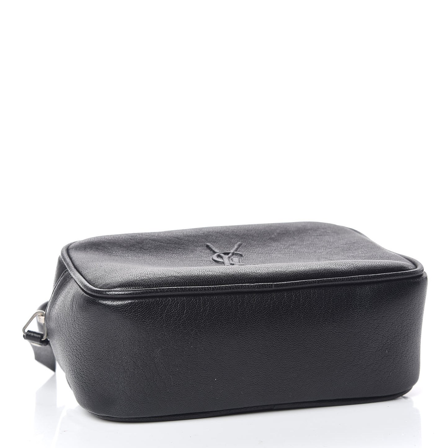 Lambskin Monogram Lou Belt Bag Black