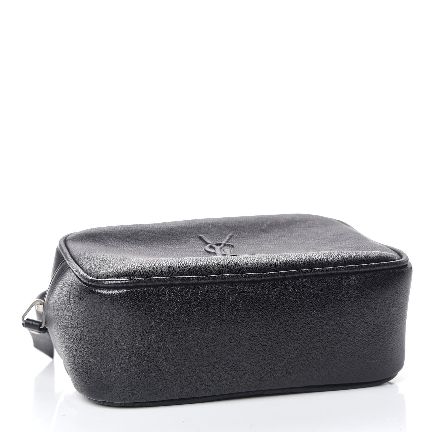 Saint Laurent Lambskin Monogram Lou Belt Bag Black 4 of 9